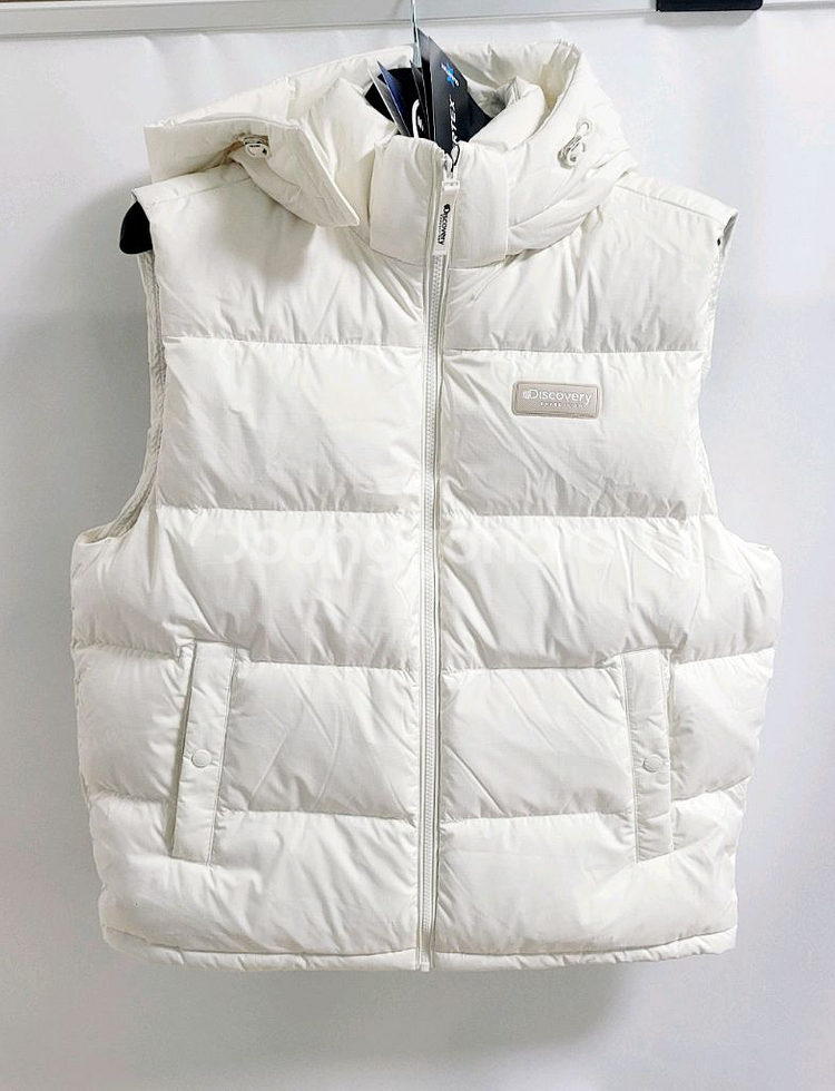 새상품)디스커버리(2색)덕다운 패딩조끼 90,105--5