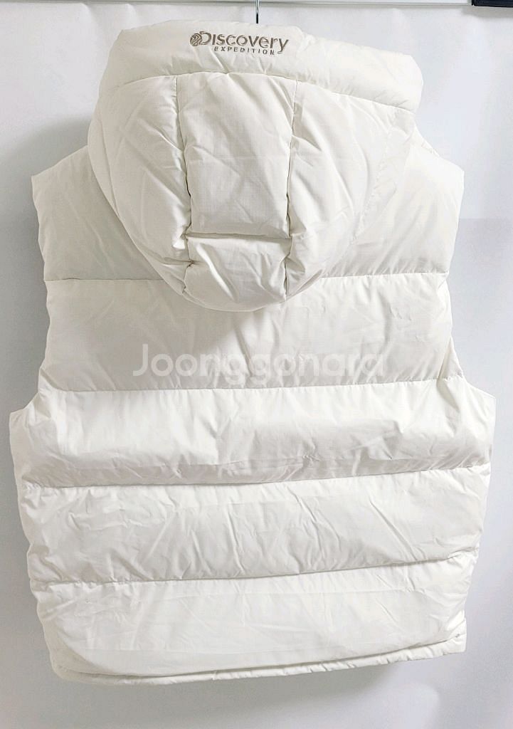 새상품)디스커버리(2색)덕다운 패딩조끼 90,105--9