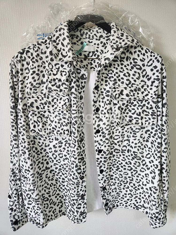디자이너 컨벡소 레오파드 셔츠--3