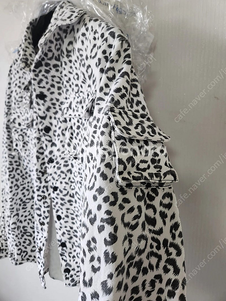 디자이너 컨벡소 레오파드 셔츠--6