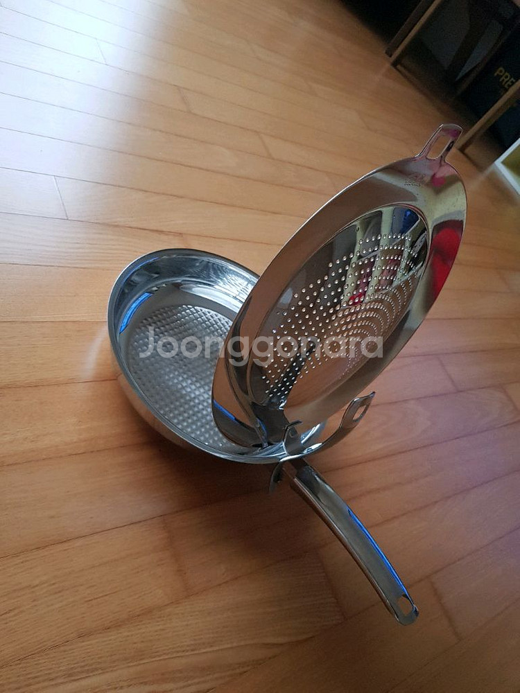 휘슬러 후라이팬+덮개 세트판매.--1