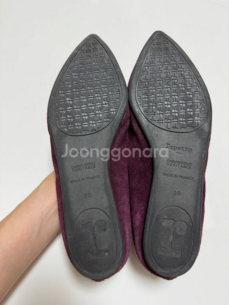 레페토 쥐농 곰므 스웨이드 38--3