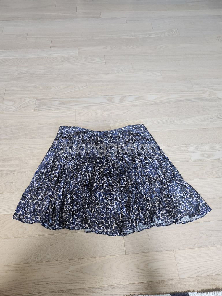 마인 실크100 플레어 스커트--1