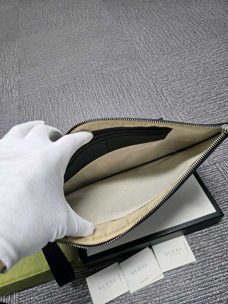 [특가][정품]구찌 킹스네이크 클러치백--4