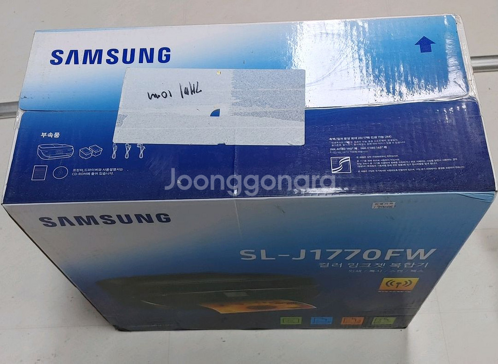 미사용새제품 잉크젯 삼성팩스복합기 SL 1770F--0