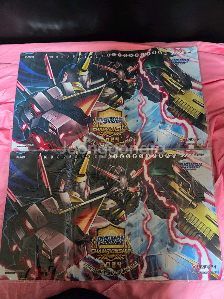 디지몬 카드 게임 2024 챔피언십 플레이매트 판매--0