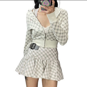 버버리 블루라벨 핑크로고 후드집업