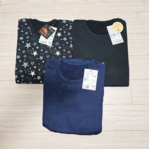 새상품)주니어 내복 70사이즈 3장 일괄(발열내복)