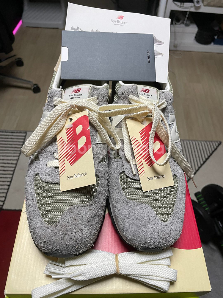 뉴발란스 990v1 메이드 인 USA 마블헤드285mm--0