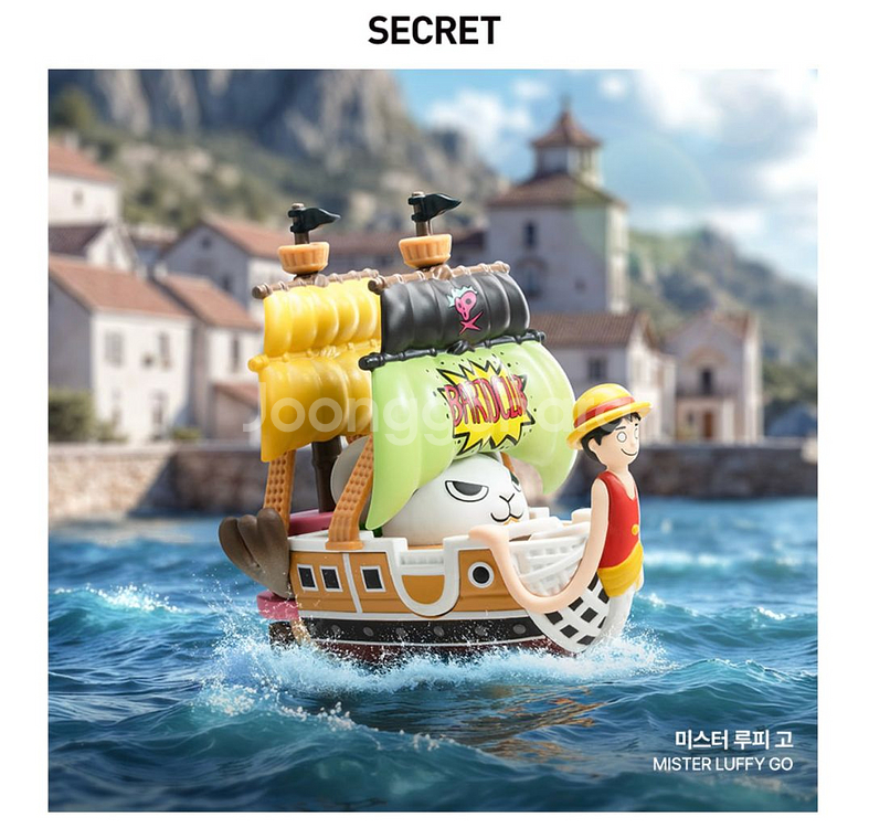 팝마트 원피스 해적선 시크릿 미스터 루피 GO 판매--1