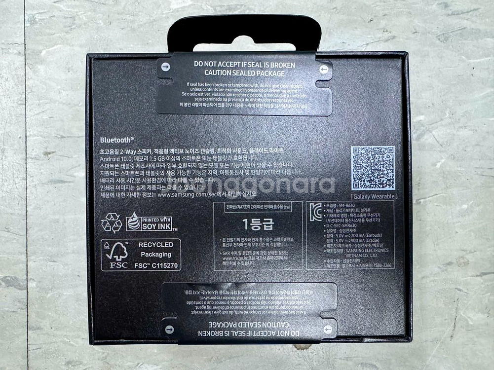 갤럭시버즈3프로 SM-R630 실버 미개봉 새상품 판매--2