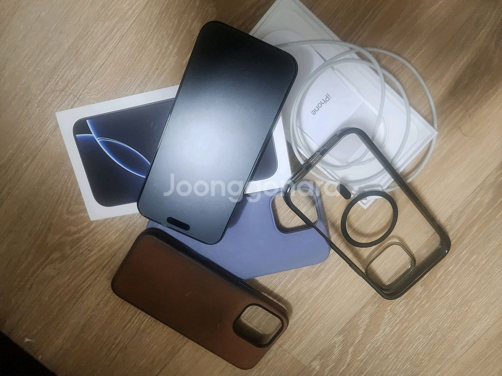 아이폰16프로맥스 16 Pro Max 블랙 256GB--0