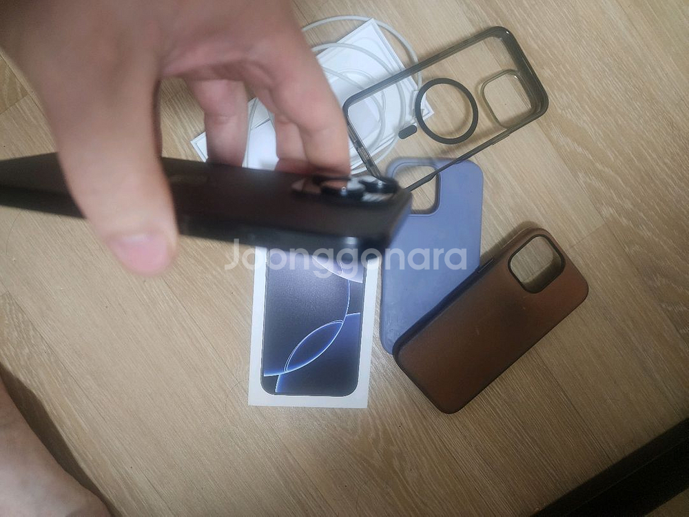 아이폰16프로맥스 16 Pro Max 블랙 256GB--4
