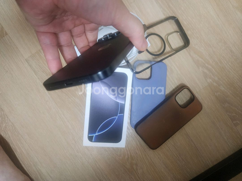 아이폰16프로맥스 16 Pro Max 블랙 256GB--3