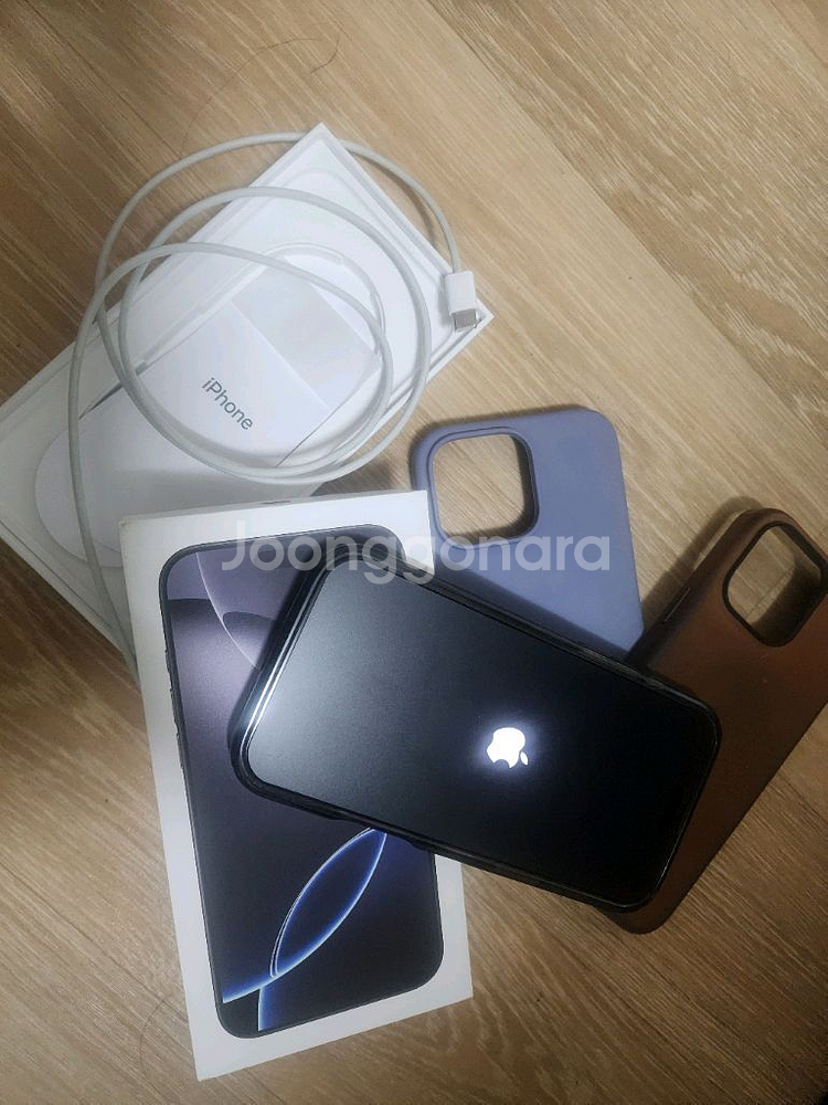 아이폰16프로맥스 16 Pro Max 블랙 256GB--5