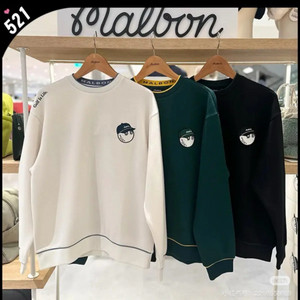 말본골프 남성맨투맨