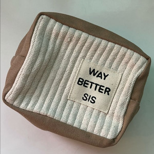 새상품,포장O) 웨이베러시스 파우치 WBS BAKED