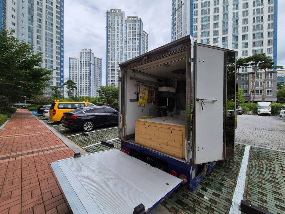 뉴봉고3 캠핑카, 1.2톤(1톤) 인산철560,14년식 이미지