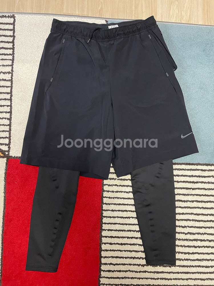 나이키랩 에센셜 TR 하이브리드 타이트 L--0