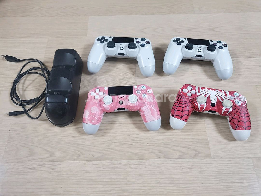 플스4프로. 듀얼쇼크. 충전기. 북. 비행 조이스틱--2