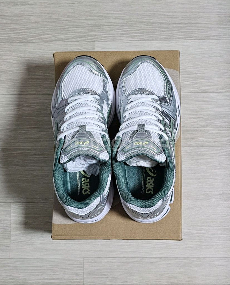 아식스 젤 카야노14 퓨어 실버세이지 265 [새상품]--3