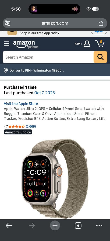 애플 울트라2 미개봉 북미--0