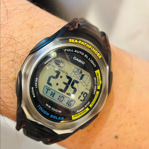 카시오 씨패스파인더 빈티지 전자시계