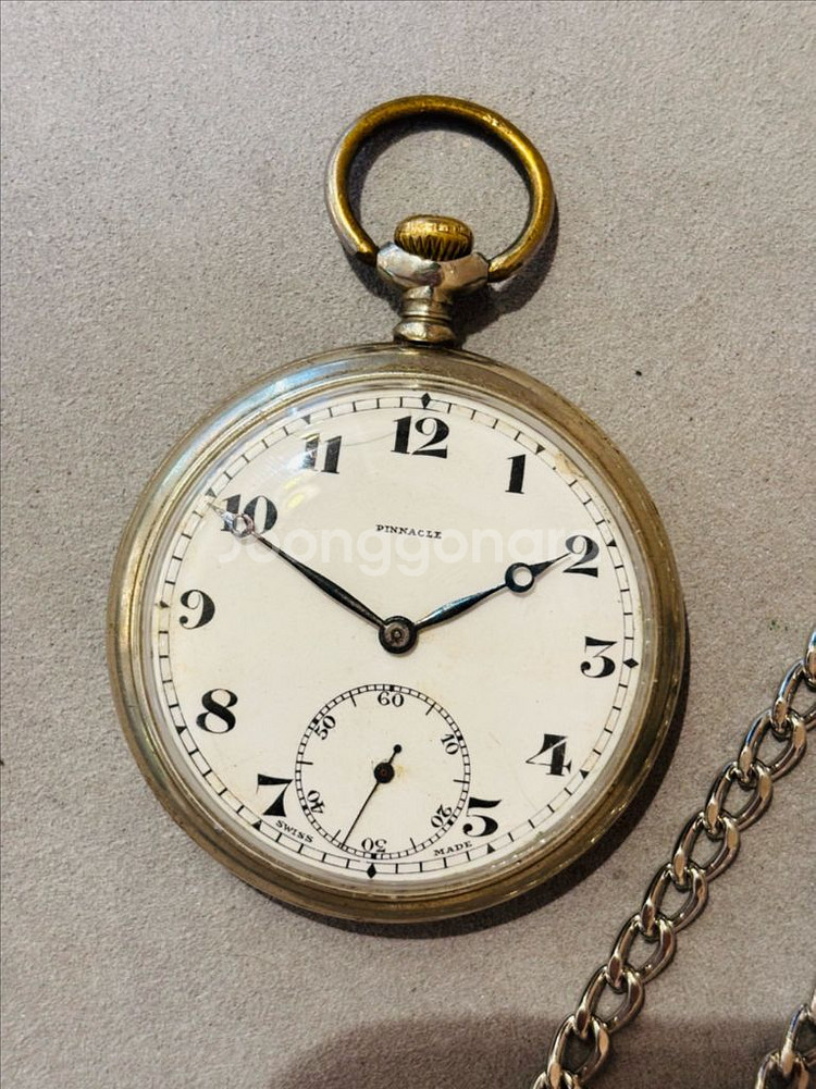 스위스 Pinacle 빈티지 회중시계--0