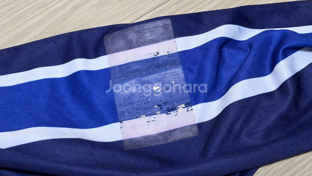 2002 울산현대 홈 유니폼 2XL 루시우 마킹 셋업--6