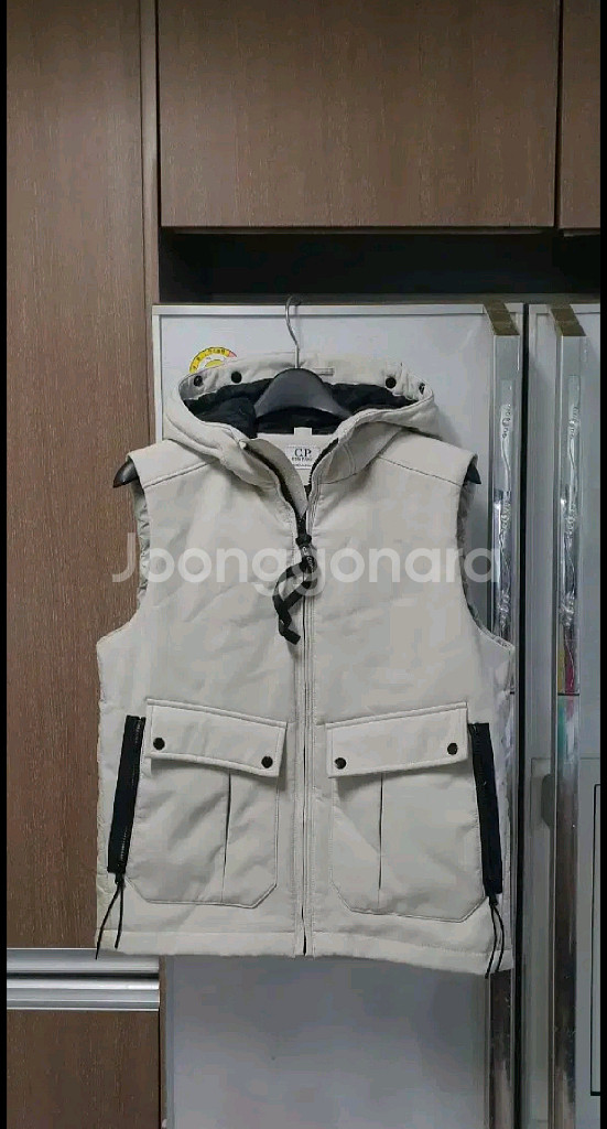 씨피컴퍼니 키즈 10Y 고글패딩 조끼--0