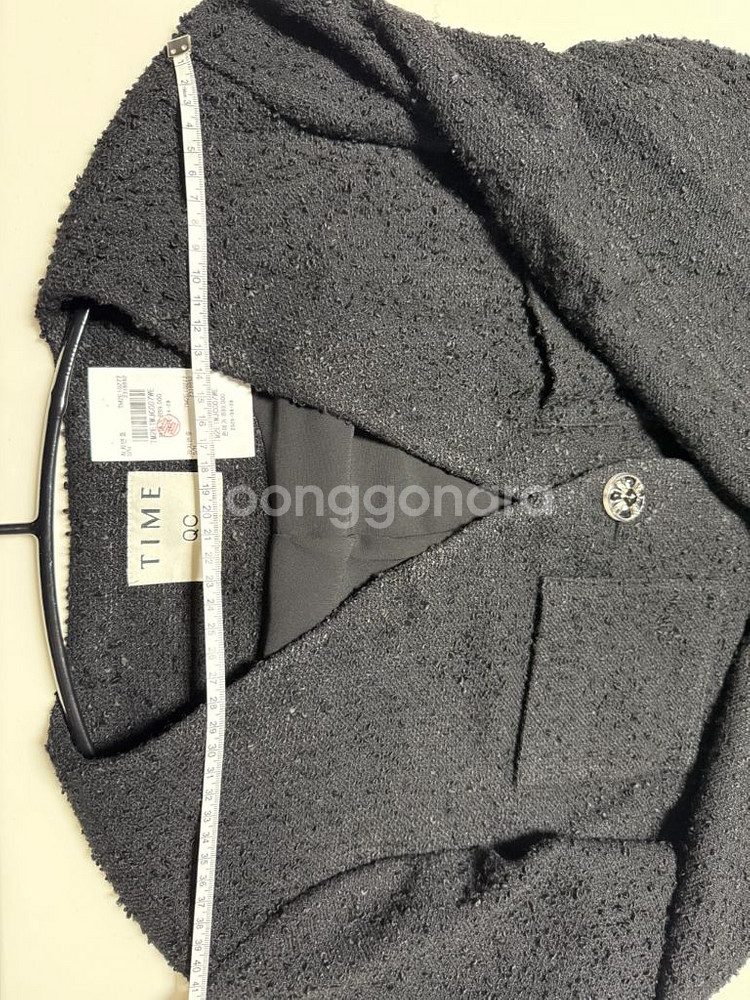 타임qc 트위드 자켓 재킷 한섬팸셀 한섬 패밀리세일--5