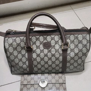 구찌 빈티지 보스턴백