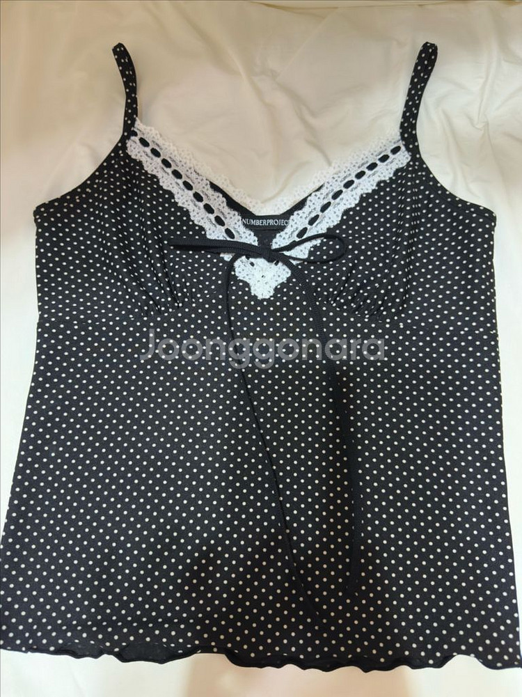 넘버프로젝트 도트 슬리브리스- 운포--5