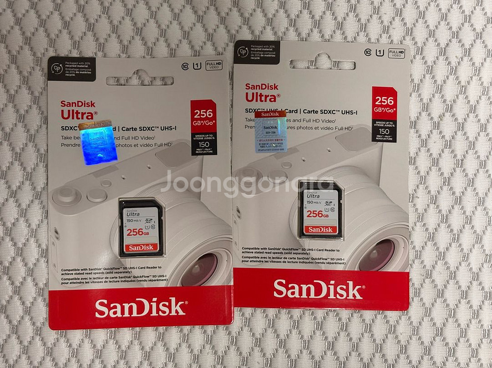 샌디스크SD카드 256GB 150MB--0