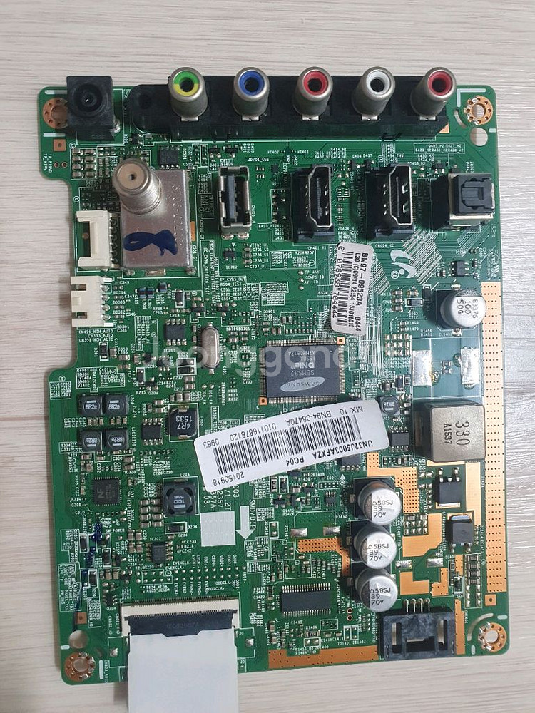 삼성 TV 보드 전체 UN32J5003AF 수신기 포함--2