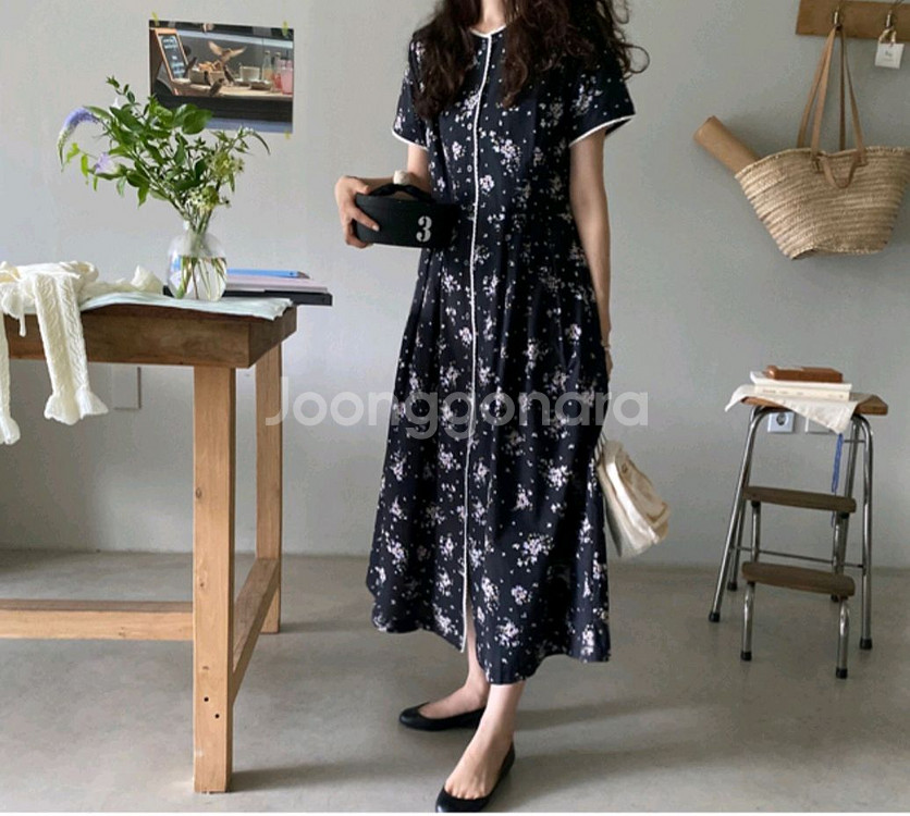 로즈베이 제작원피스 판매합니다--1