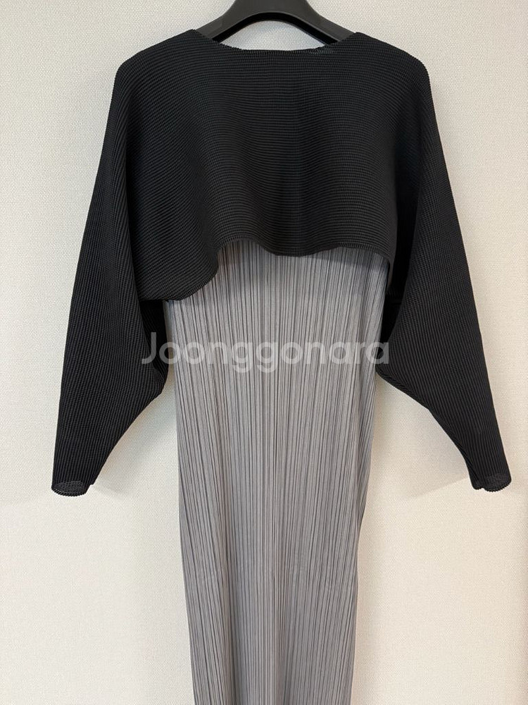 플리츠플리즈 미 스트레치 볼레로탑--0