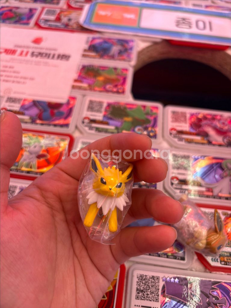 포켓몬 이브이 쥬피썬더 피규어--1