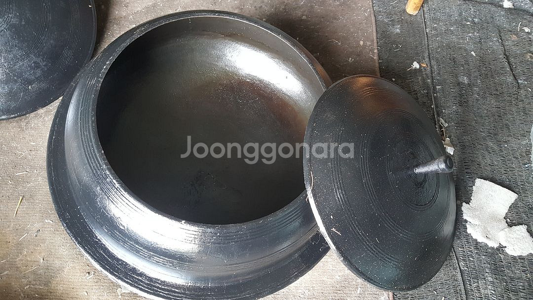 *중고 무쇠 가마솥* (입구 지름43cm)--1
