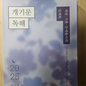 2025 개기문 독해,문법 팝니다
