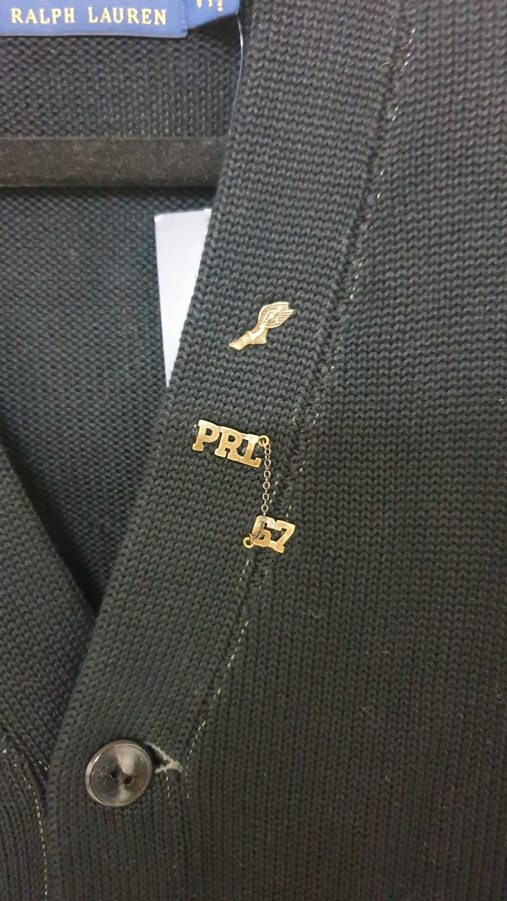 폴로 티거 래터맨 가디건 L 팝니다. 이미지