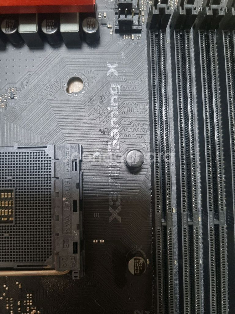 asrock x370 메인보드 팝니다--1