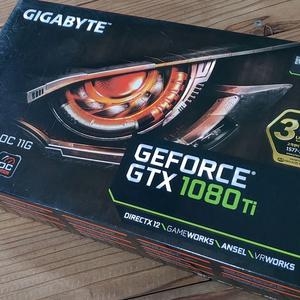 기가바이트 GEFORCE GTX 1080Ti 풀박스