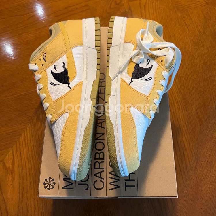 나이키 덩크 로우 썬클럽 옐로우 275 사이즈 새제품--2