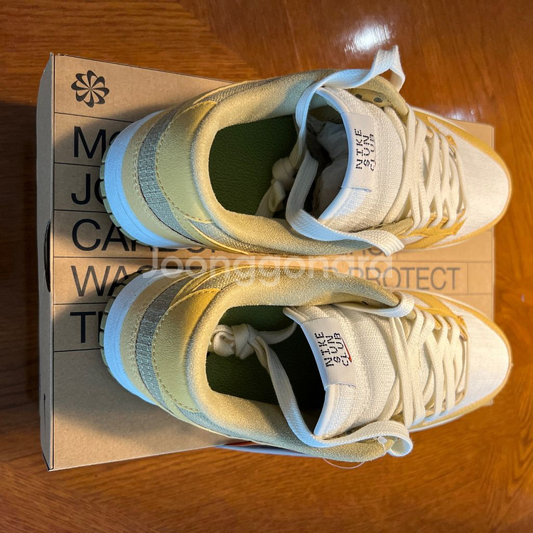 나이키 덩크 로우 썬클럽 옐로우 275 사이즈 새제품--4