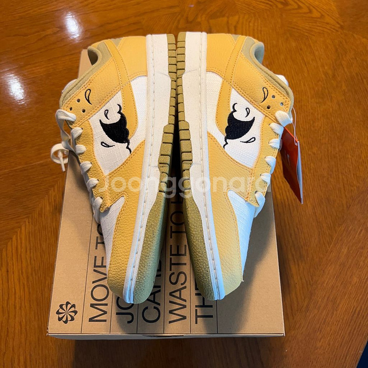 나이키 덩크 로우 썬클럽 옐로우 275 사이즈 새제품--3