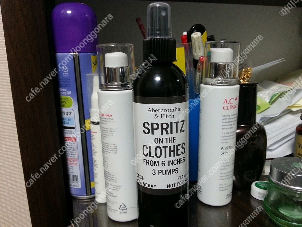 아베크롬비 피어스 룸스프레이 팝니다 검은통-향수 이미지