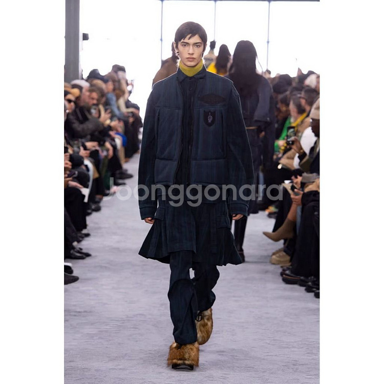 24FW 사카이x곤즈 베스트 레이어드 셔츠 자켓--0