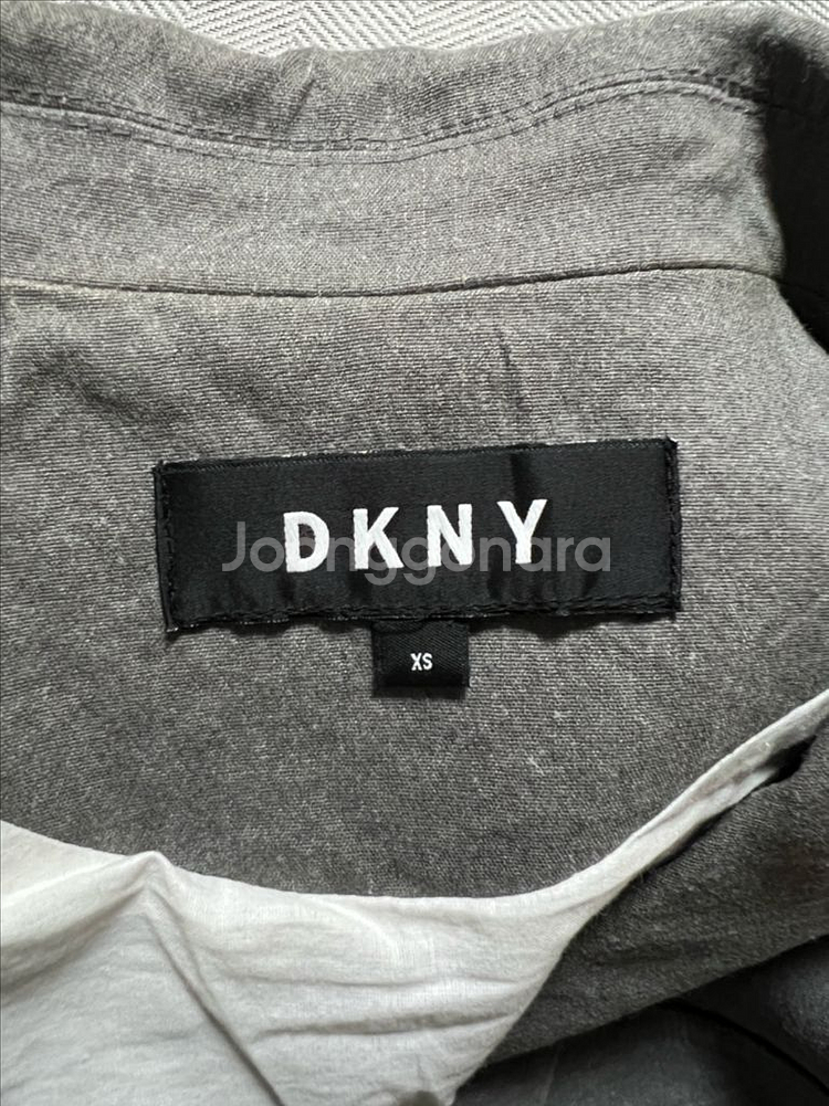 한섬 DKNY 다크 그레이 블레이저 자켓--2