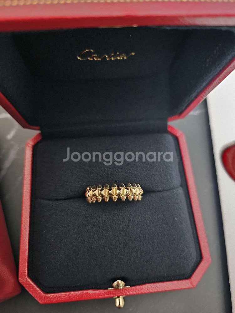 까르띠에 클래쉬링 신상 옐골 YG 클래쉬드링--4